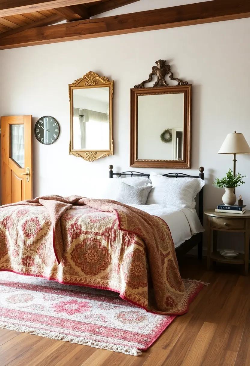 Vintage Mirrors Adding depth and Character‍ to Cozy⁢ Spaces