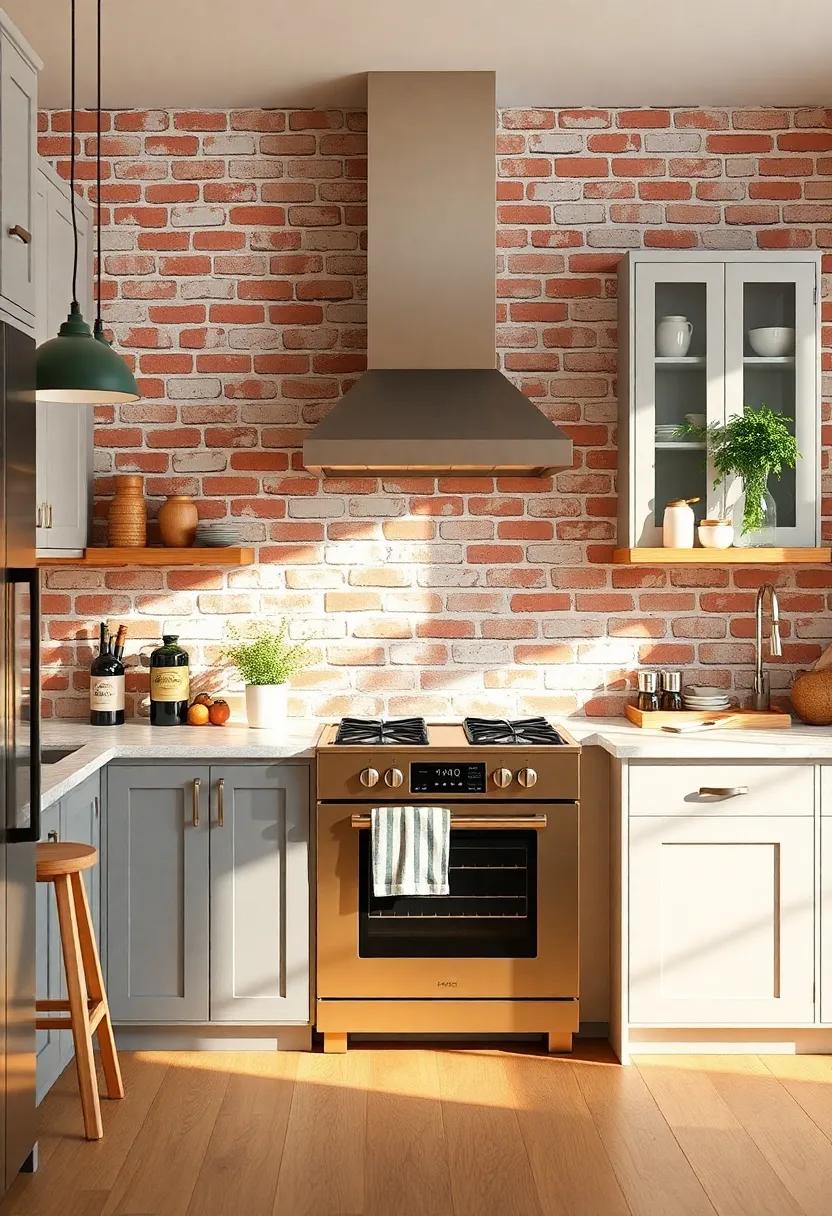 Color Schemes that​ Harmonize with Exposed Brick Features
