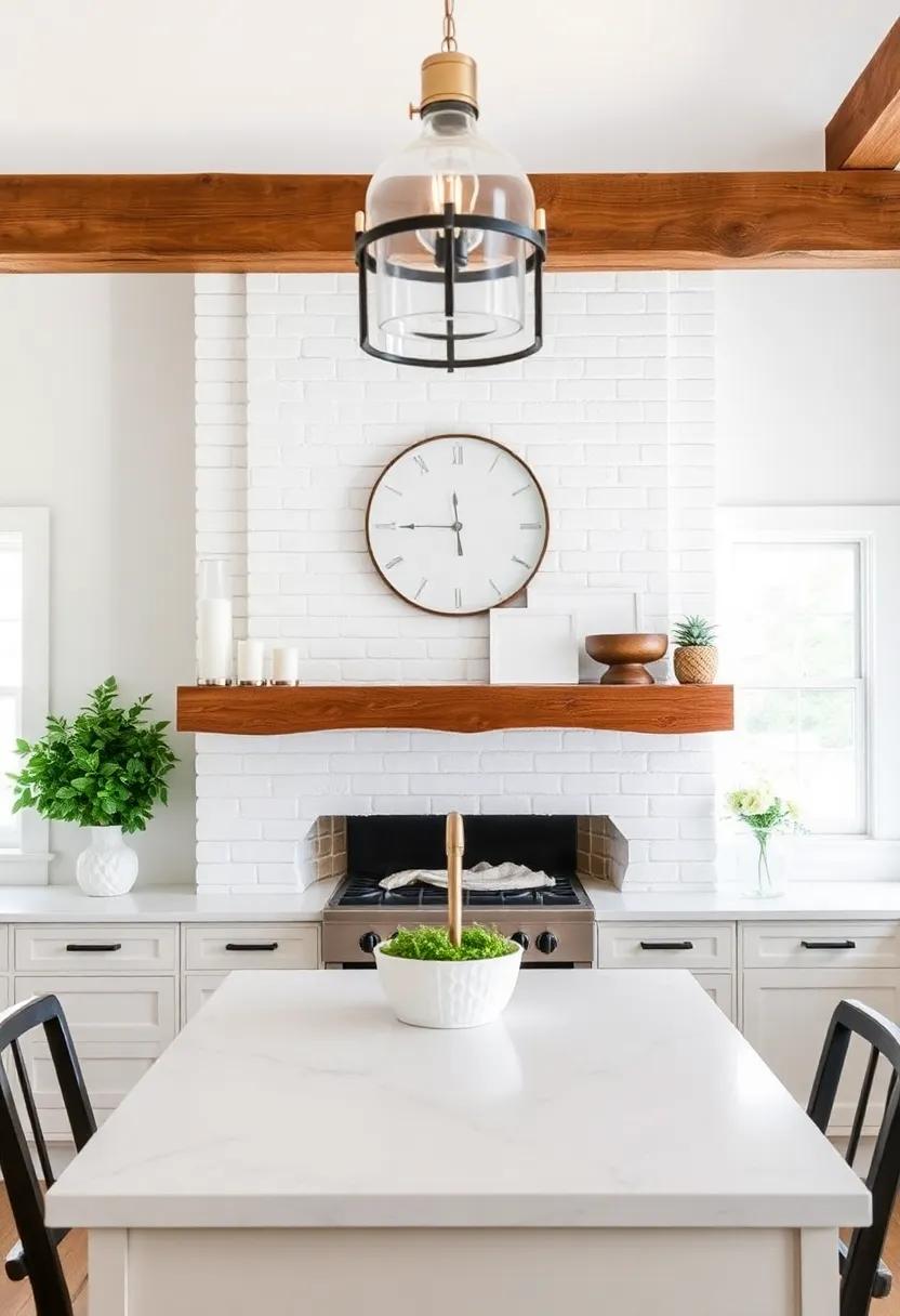 Elevate Your Farmhouse Aesthetic with Rustic Wood Beam Features