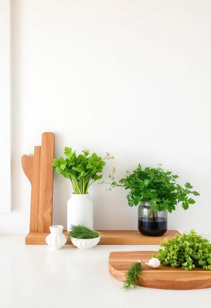 Fresh Herb Displays to Add Natural ⁣Fragrance and Color