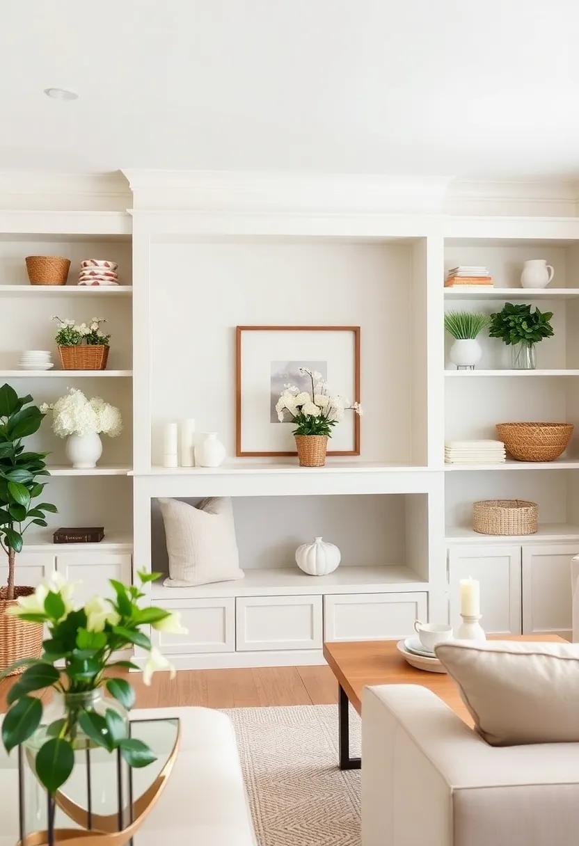 Transforming Display Shelves with Floral Inspiration and‍ Decorative Touches