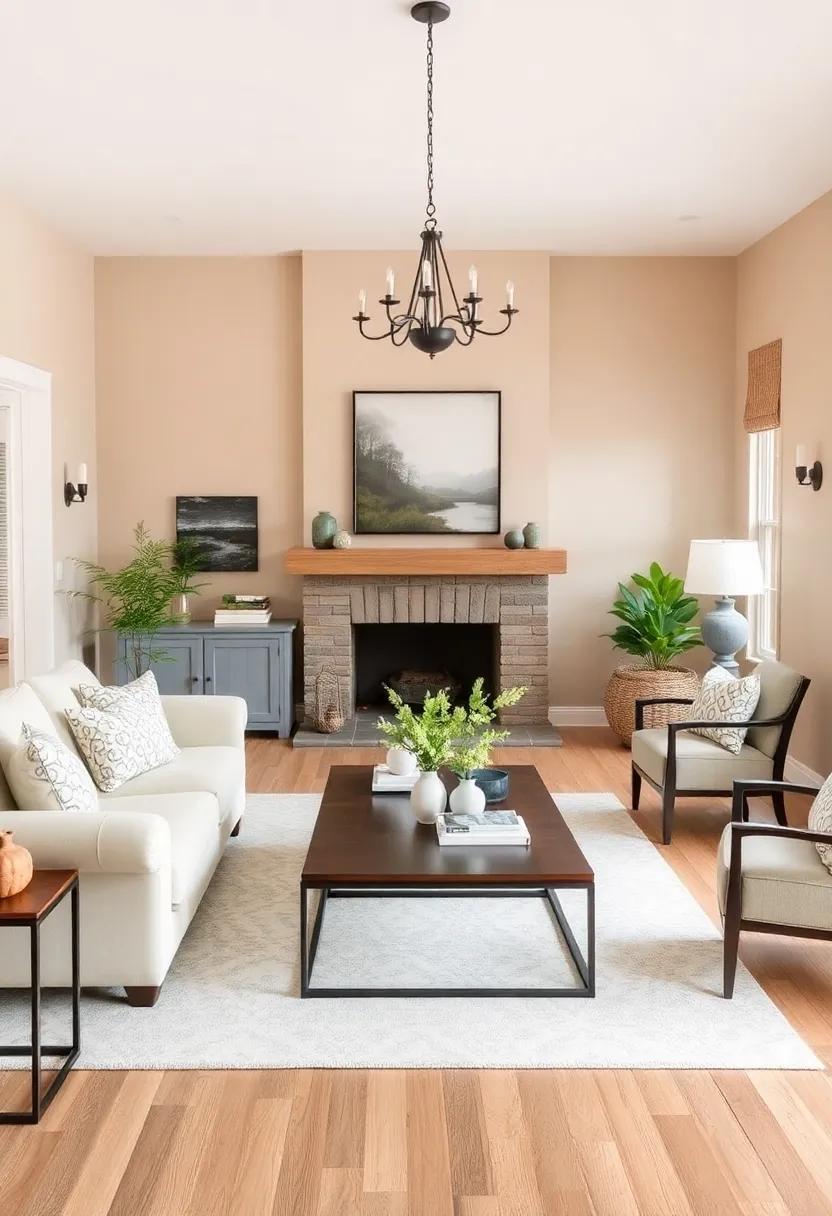 Finding the Right Balance:⁣ Pairing Iron Accents with Soft Color Palettes