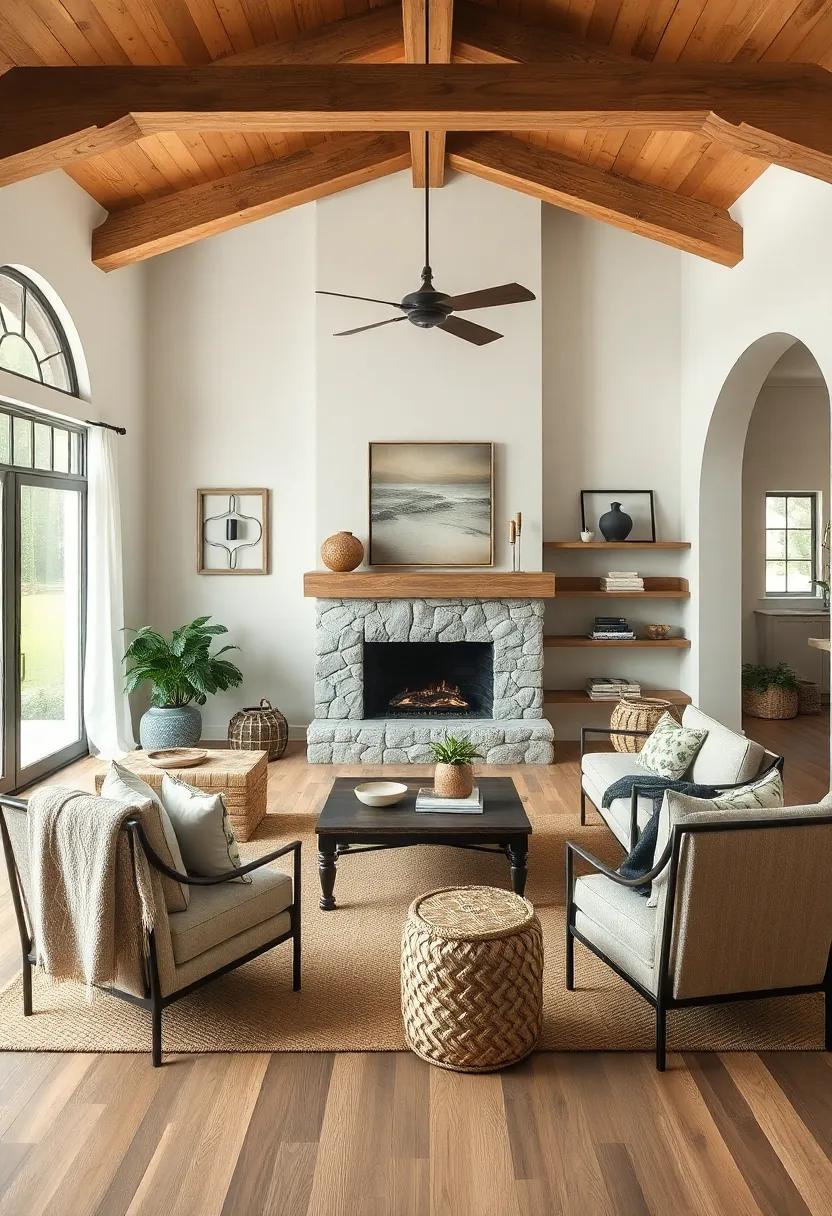 Layering‌ textures: Combining Iron Elements with⁣ Stone and Fabric