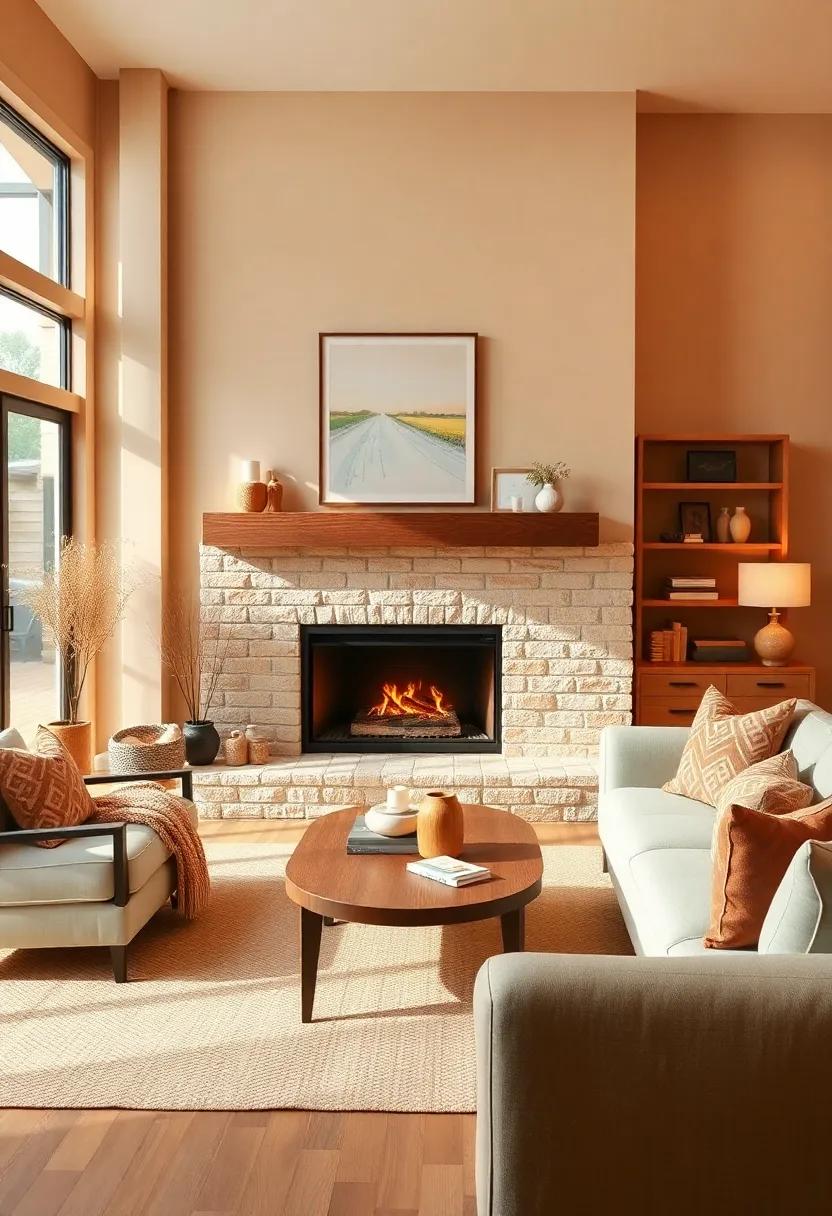 Cozy Fireplace Features: Making ​a Focal Point ⁢of Warmth and Comfort