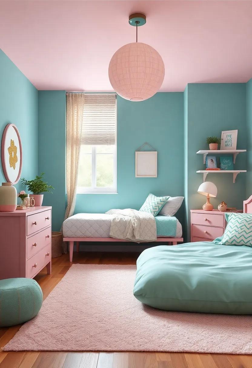Charming Color Palettes ‌That Spark‍ Joy and Creativity ​in Preteen Girls' Rooms