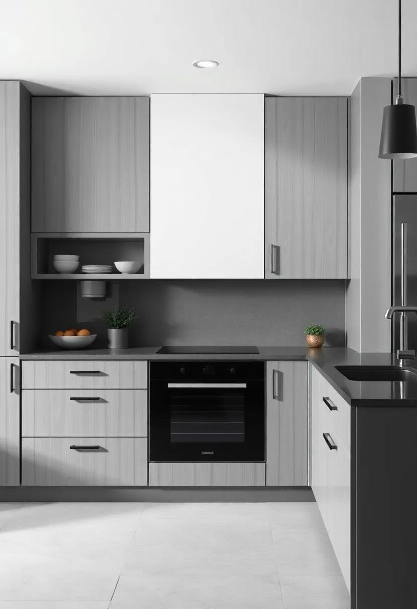 The Balance‍ of Modern Aesthetics in Gray and Black