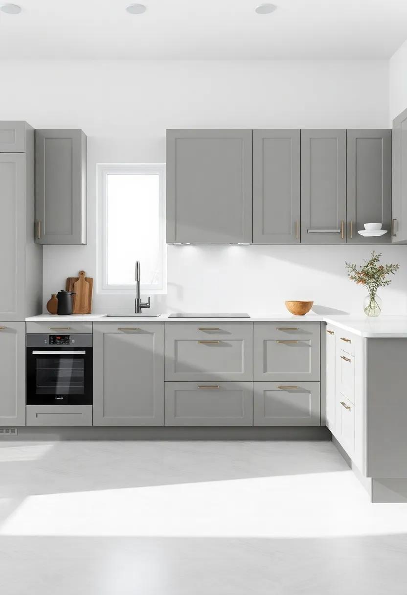 Embracing the Subtle Sophistication of Grey Kitchen Cabinets