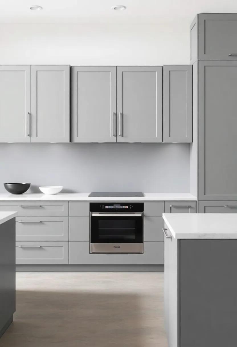 Textures​ and Finishes: Elevating Your Grey Cabinet Look