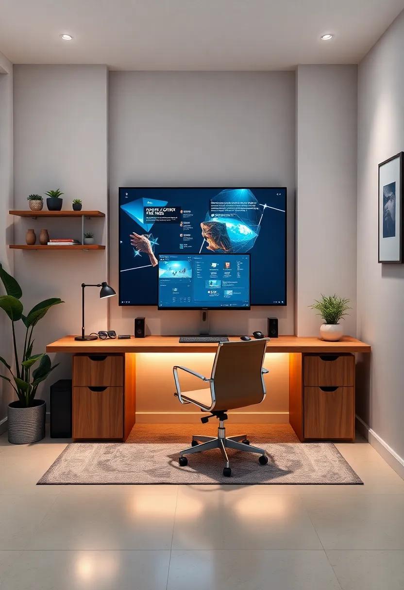 Transforming Small​ Spaces into High-Tech Workstations