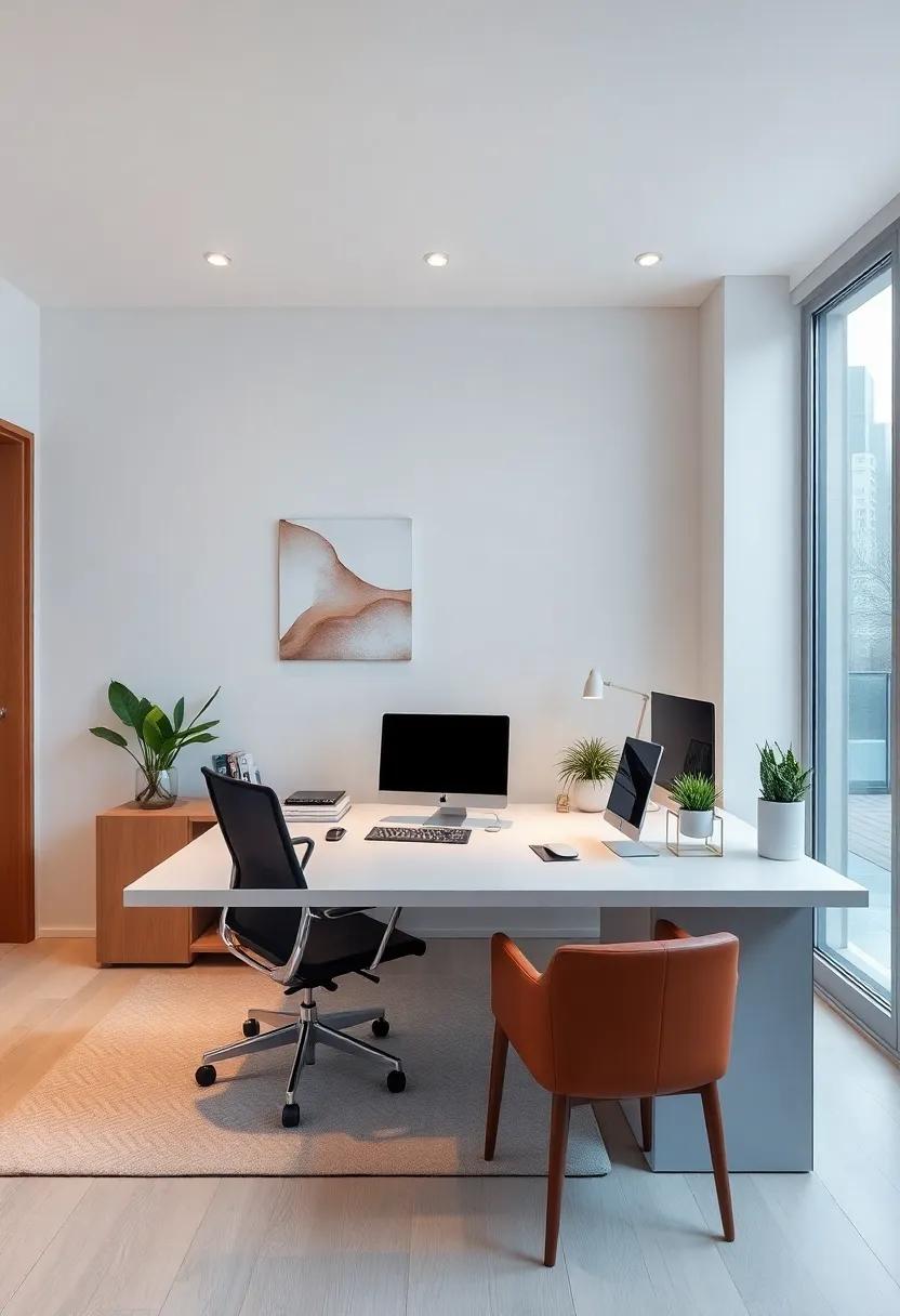 the ‍Artful Balance of Comfort and Productivity in⁢ Home Office⁤ design