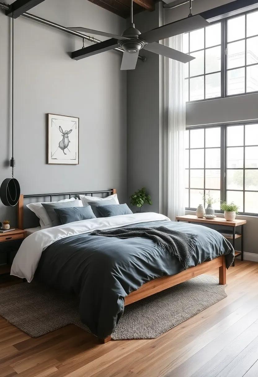 Choosing the right⁢ Color Palette for a Cozy Industrial Bedroom