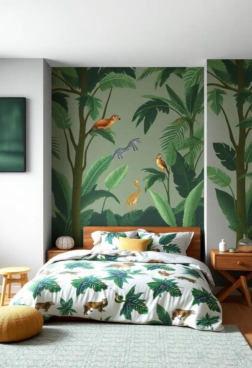 Choosing Bedding That Complements⁣ the Jungle Adventure Theme