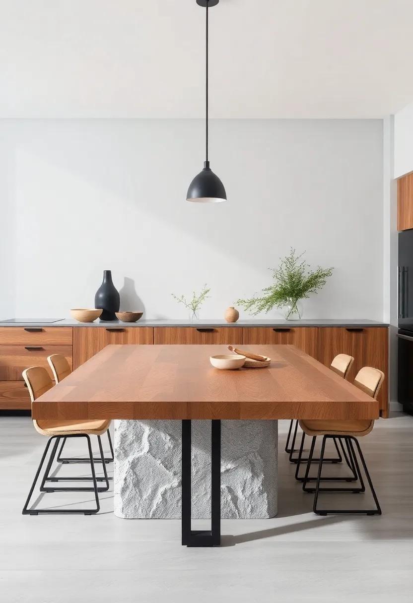 Texture⁢ Play: Incorporating Wood, Metal, ⁤and Stone for‌ Visual⁣ interest