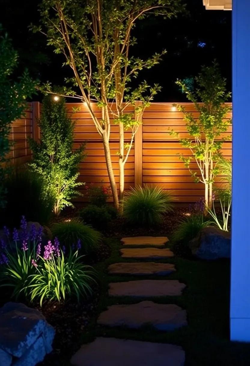 7) Outdoor Lighting: Install⁤ atmospheric ‍LED ​lighting to⁤ highlight key​ features‍ in your garden, creating a magical, inviting ambiance for evening gatherings