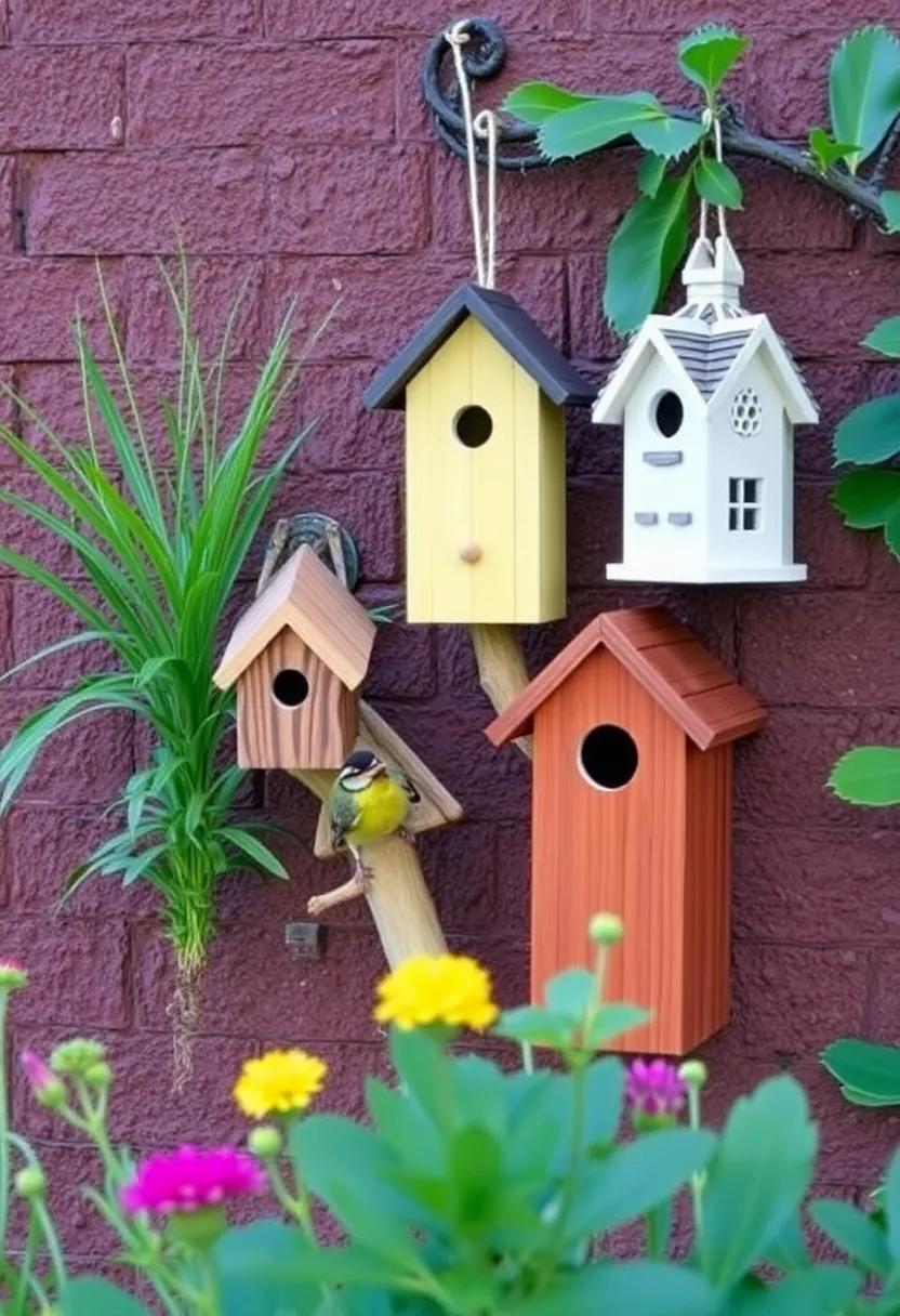 15) Wildlife Habitats: Install birdhouses, ‌bat boxes, and insect hotels to encourage⁣ local wildlife, enriching your garden’s ecosystem while ⁢providing endless⁤ entertainment