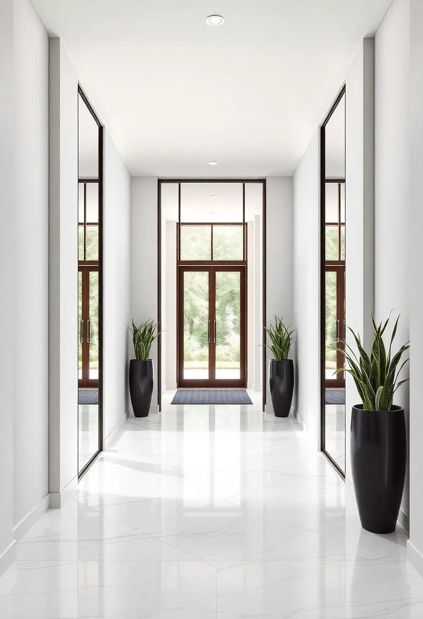 The Power of Mirrors: Enhancing ‌Light⁤ and Space in Entryway Design