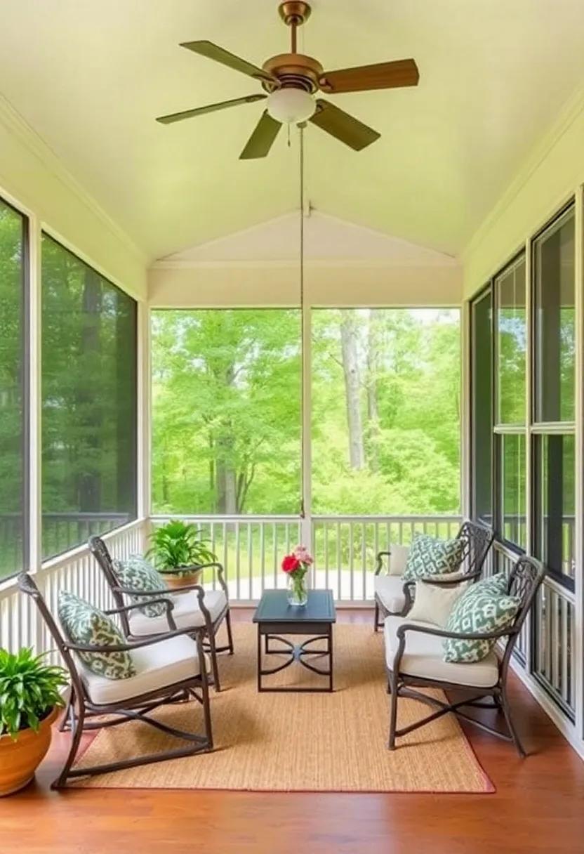 8) Screened-In ⁢Sanctuary: Consider⁣ a screened porch for⁢ bug-free relaxation, offering a gentle breeze while still enjoying an unencumbered view of nature