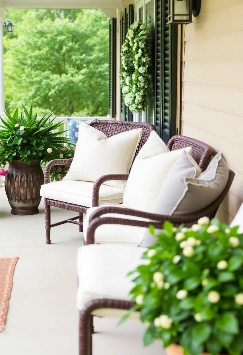 14) Soft ⁢Boucle Pillows: Adorn ​your ⁣chairs ​with plush boucle pillows for comfort​ and style, inviting you to sink in and⁢ relax for hours