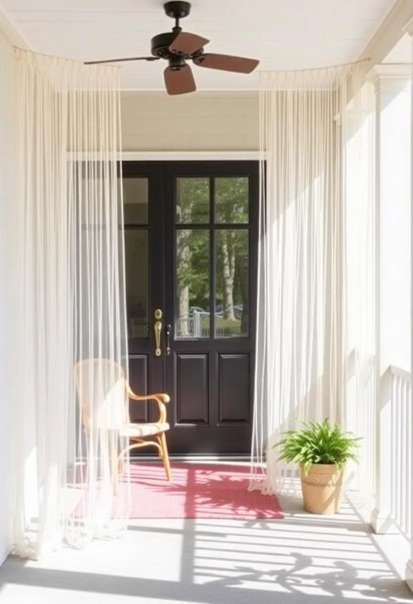 12) Stylish ⁢String Curtains: Hang ‌lightweight, flowing curtains to add privacy⁣ while⁢ still allowing natural light to​ filter in,‍ creating an ethereal ⁤feel