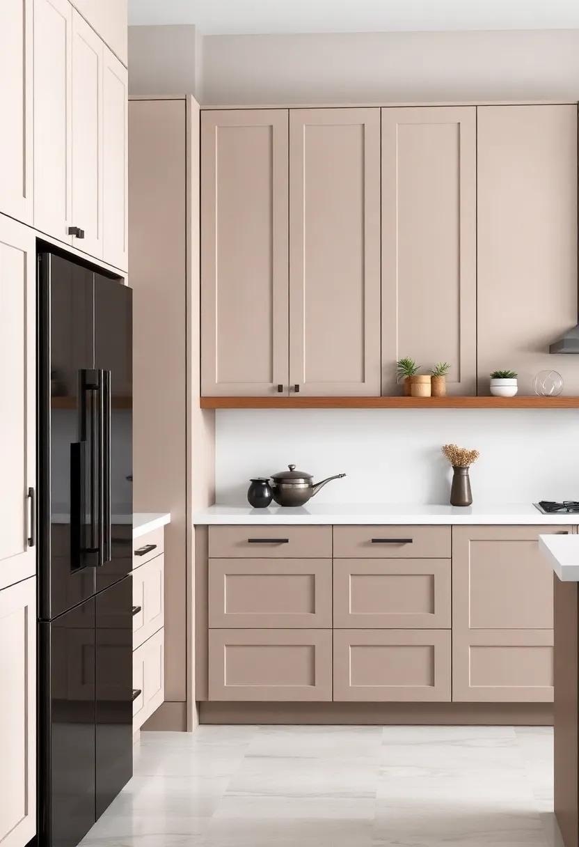 Beautiful‍ Contrasts:⁢ Stylish Pairings for Light Taupe with Dark Elements