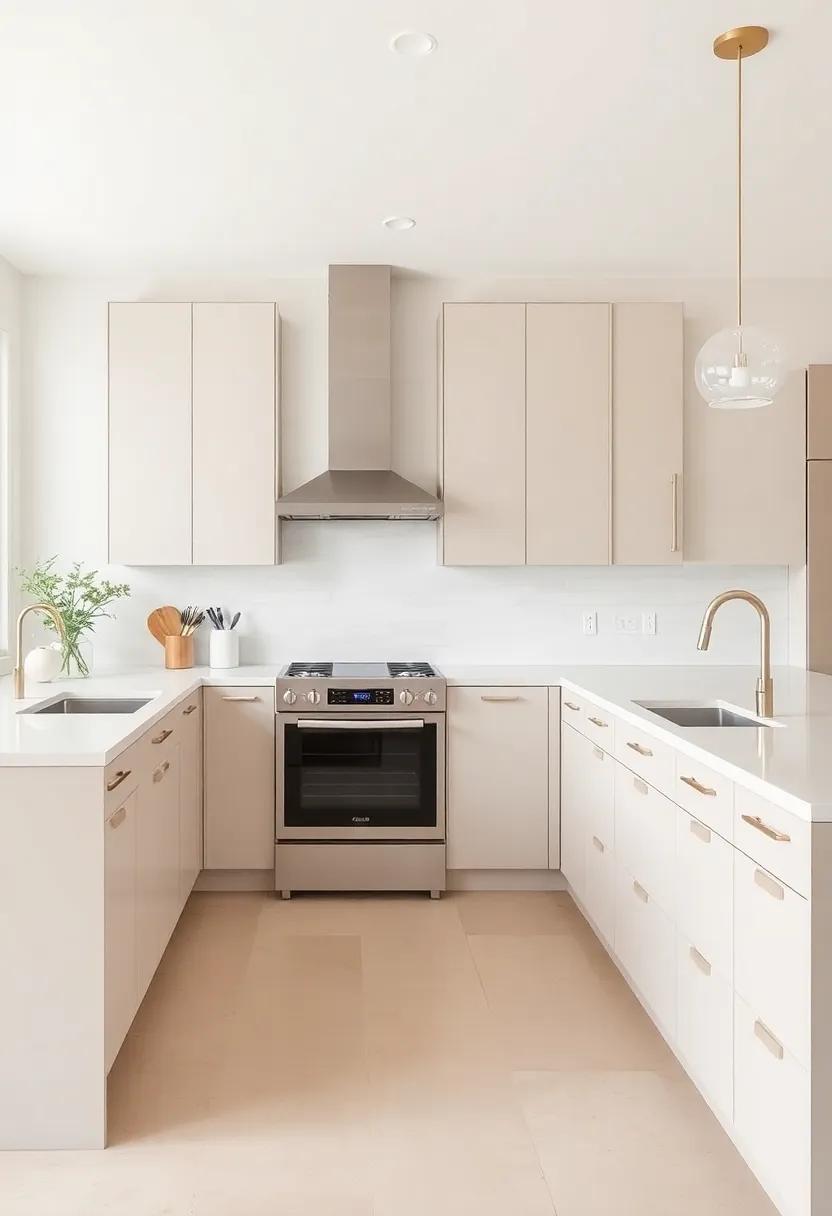 effortless Integration: ‍Light Taupe in Open Concept Spaces