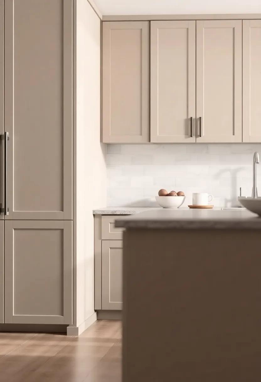 Pairing with Colors: Complementary Palettes for Light‍ Taupe Cabinets