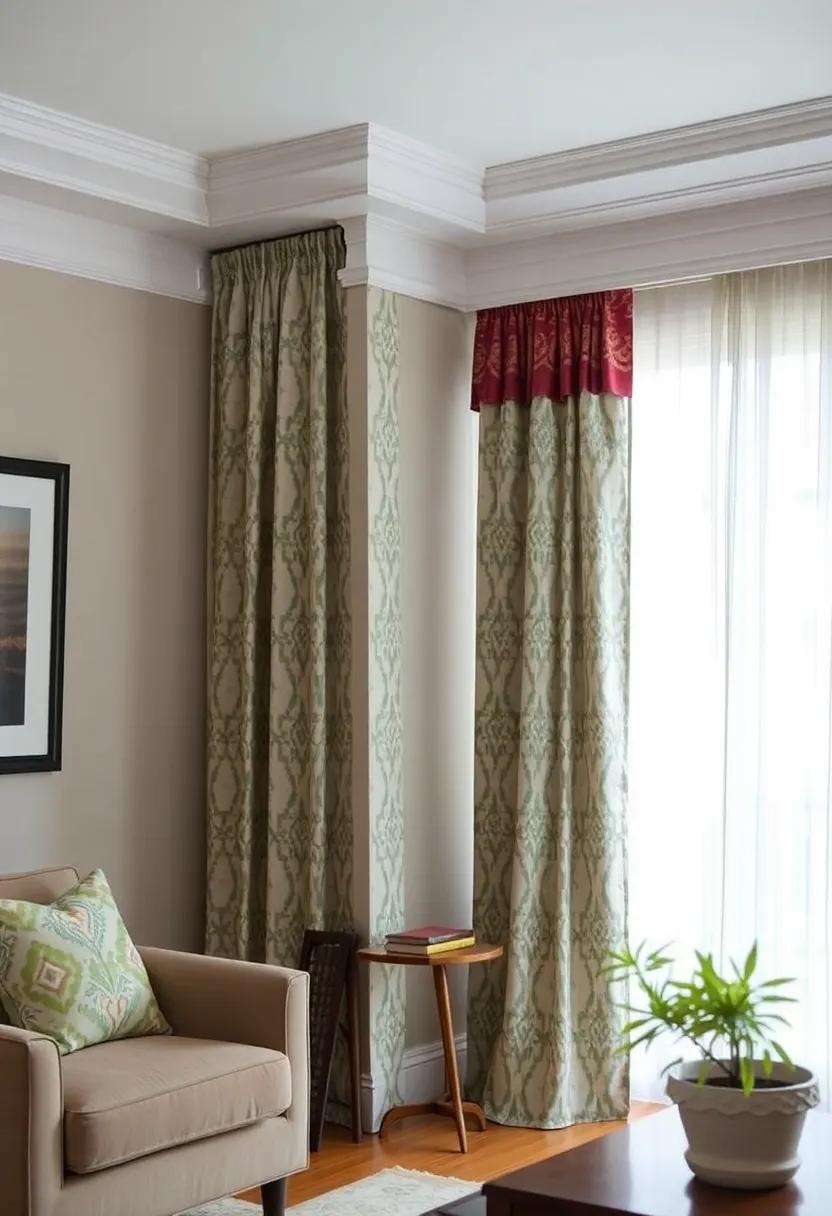 Layering Textures:⁤ Enhancing the‌ Look ⁣of​ Curtains