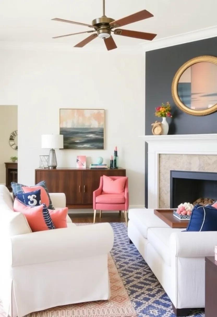 Choosing the Right Shades ‍of Navy and Coral