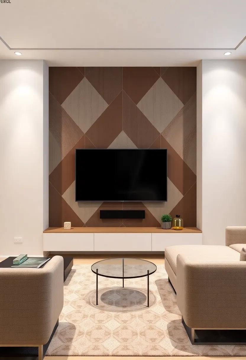 Furniture Selections that Harmonize with Your TV Wall Design