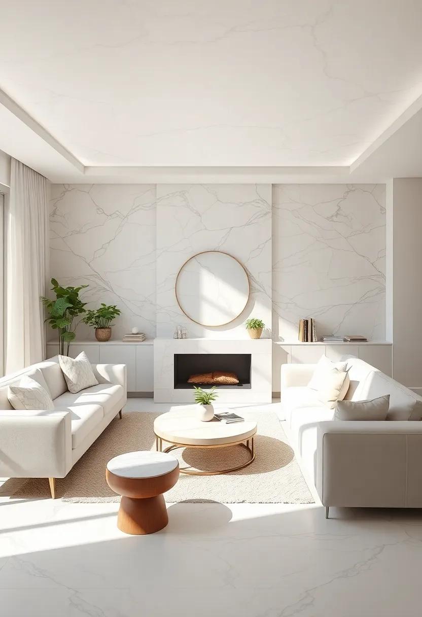 Enhancing⁤ Natural Light: how‌ Marble Effect Wallpaper​ Brightens Rooms