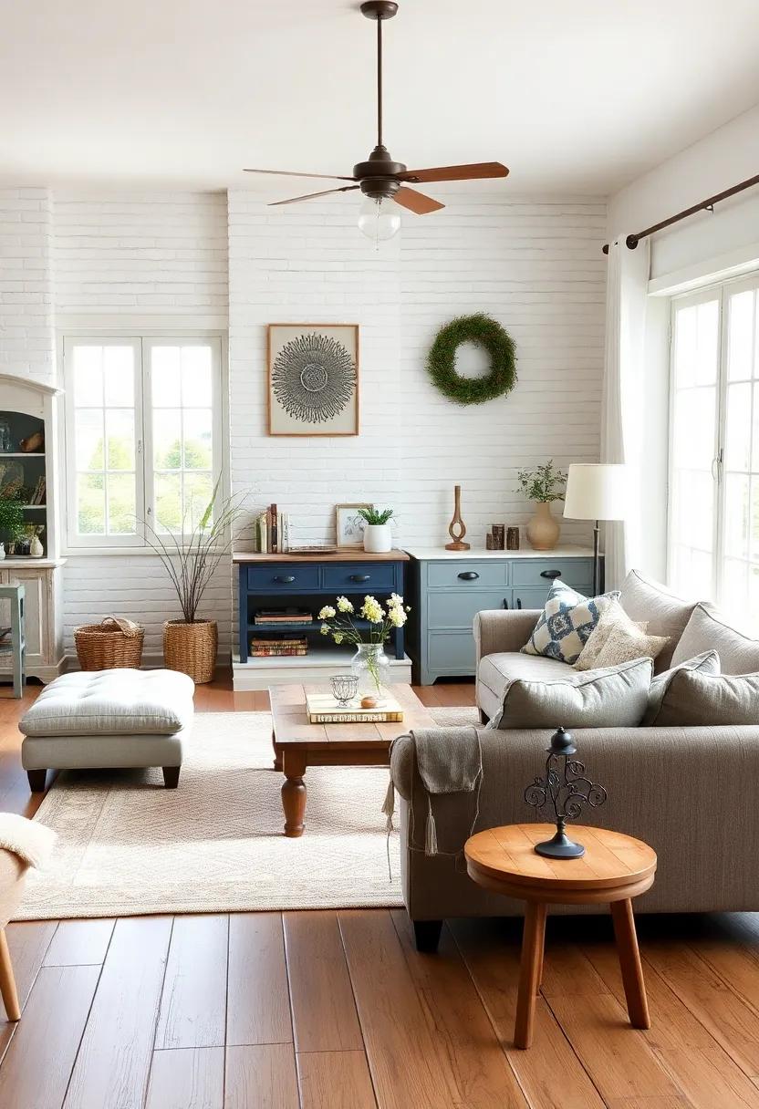 Incorporating Vintage Finds for Unique Country Character