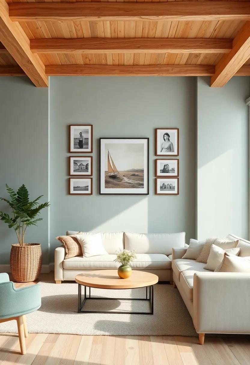 Imagining an Inviting Colorful Gallery Wall to Showcase Memories