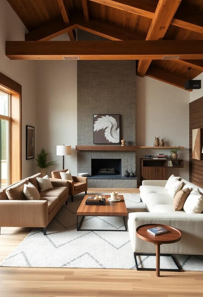 Choosing the Right Color Palette to Complement Wooden Beams