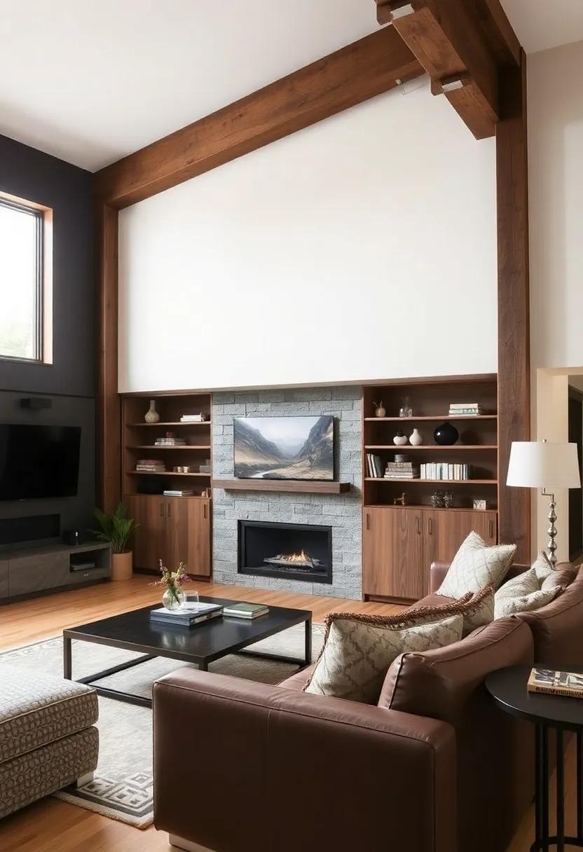 Incorporating Technology While Maintaining a Warm,Rustic Feeling