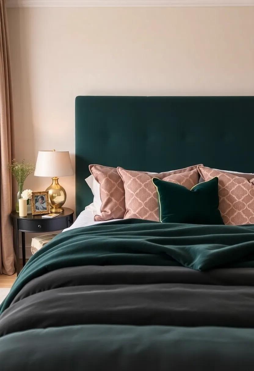Emphasizing Depth with​ Velvet Pillows and⁤ Throws