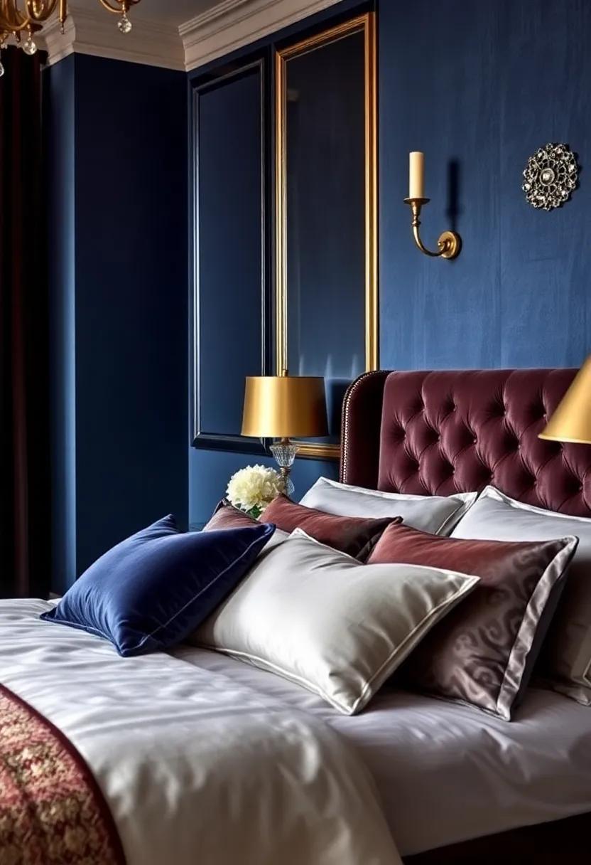 Cohesion Through ‍Color Schemes: ​Velvet ‍and Gold
