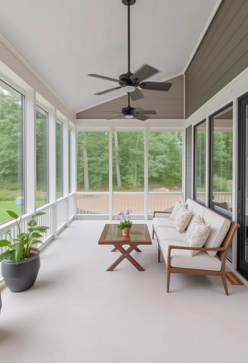 Incorporating Nature: How to​ Blend Your Screened Porch With Surrounding ​Landscapes
