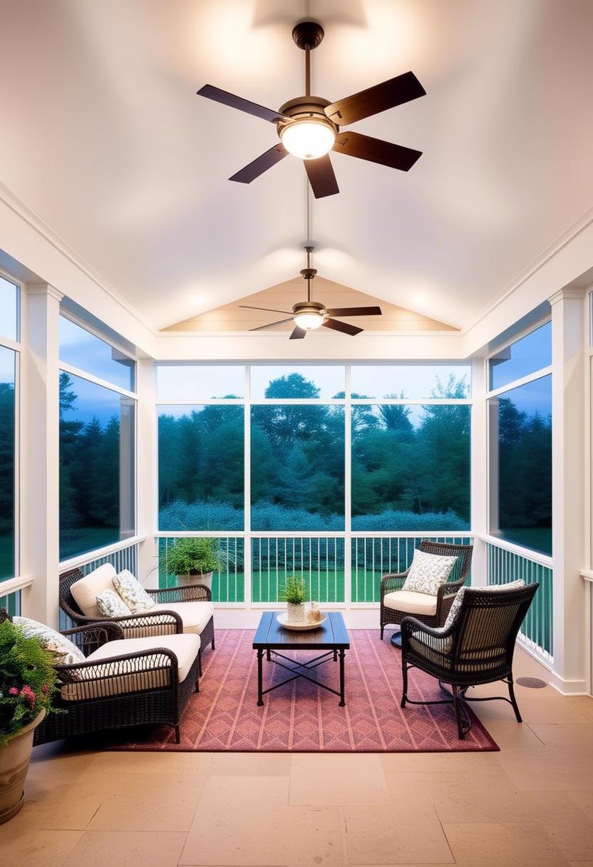 Lighting Your Luxury Screened ‍porch for‌ Ambiance and Practicality