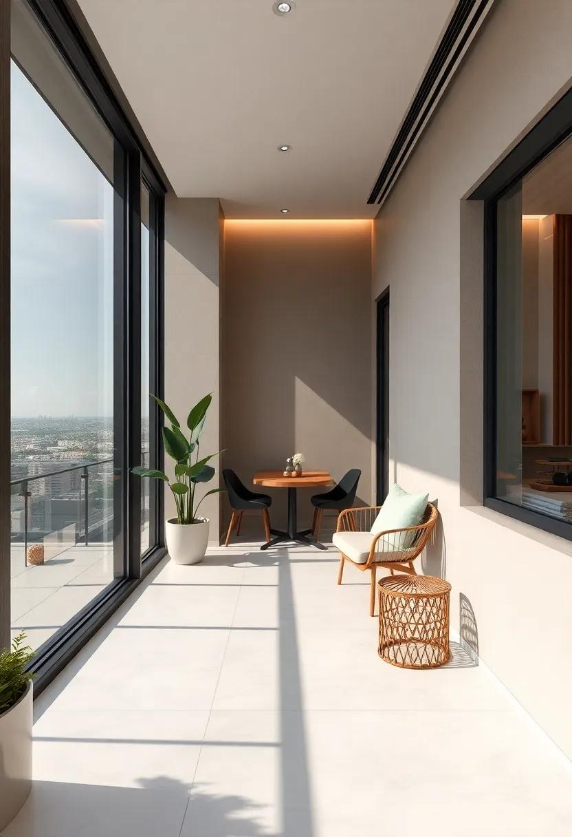 Innovative Use of Vertical Space ‍for a⁤ More Elegant Balcony Design