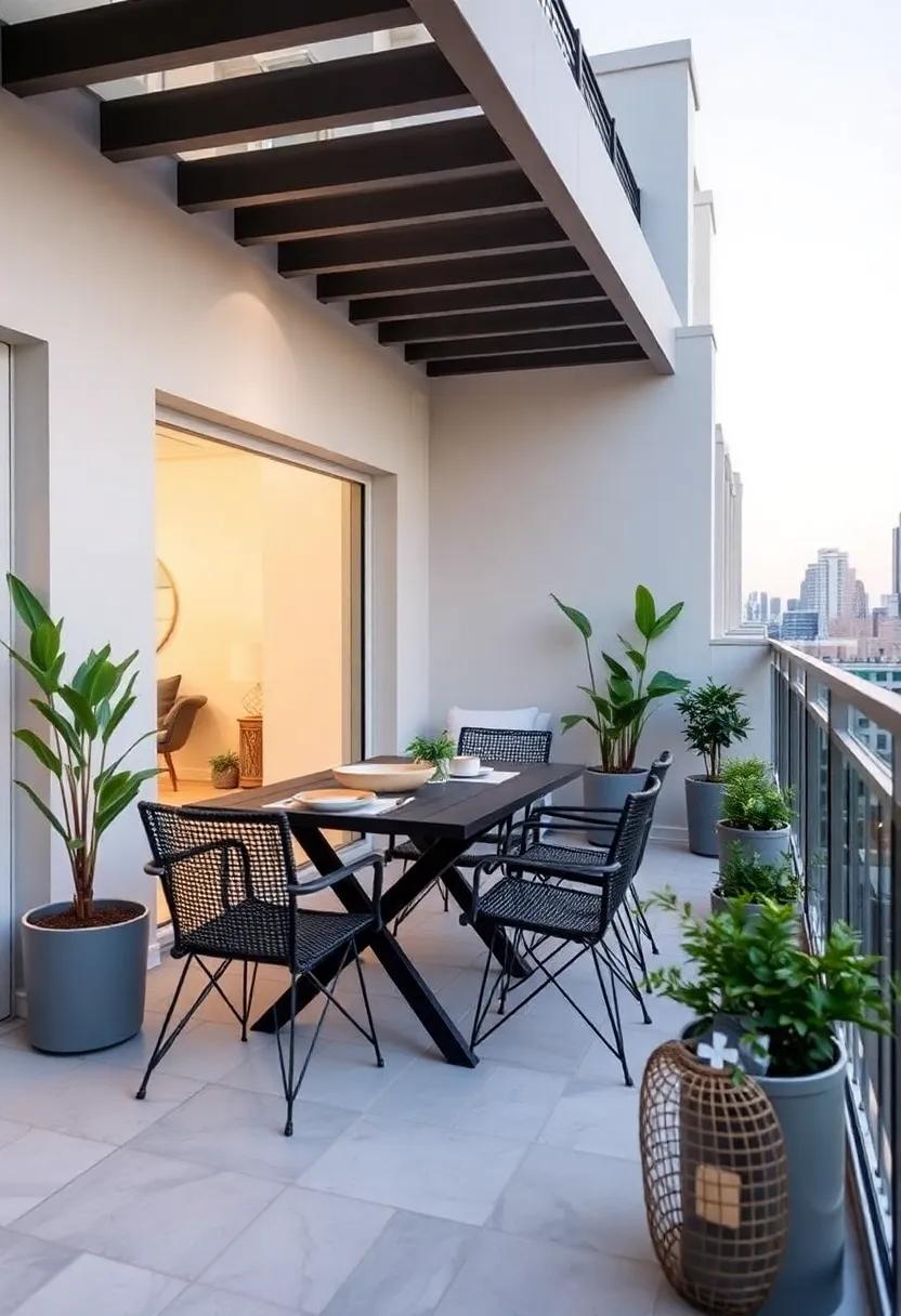 Setting Up a Chic Dining Area to Enjoy‍ Al Fresco Evenings in Style