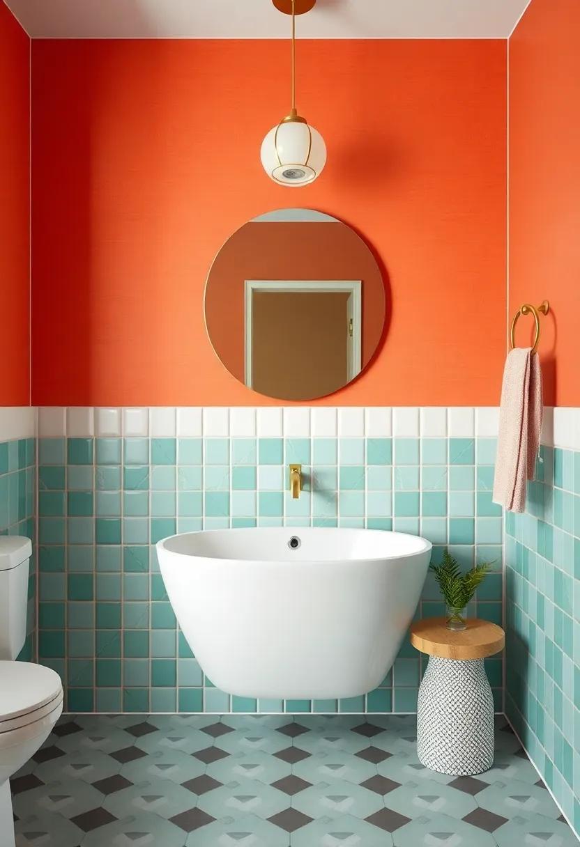 Bold Wallpaper Choices⁣ That Bring Retro Vibes to Life