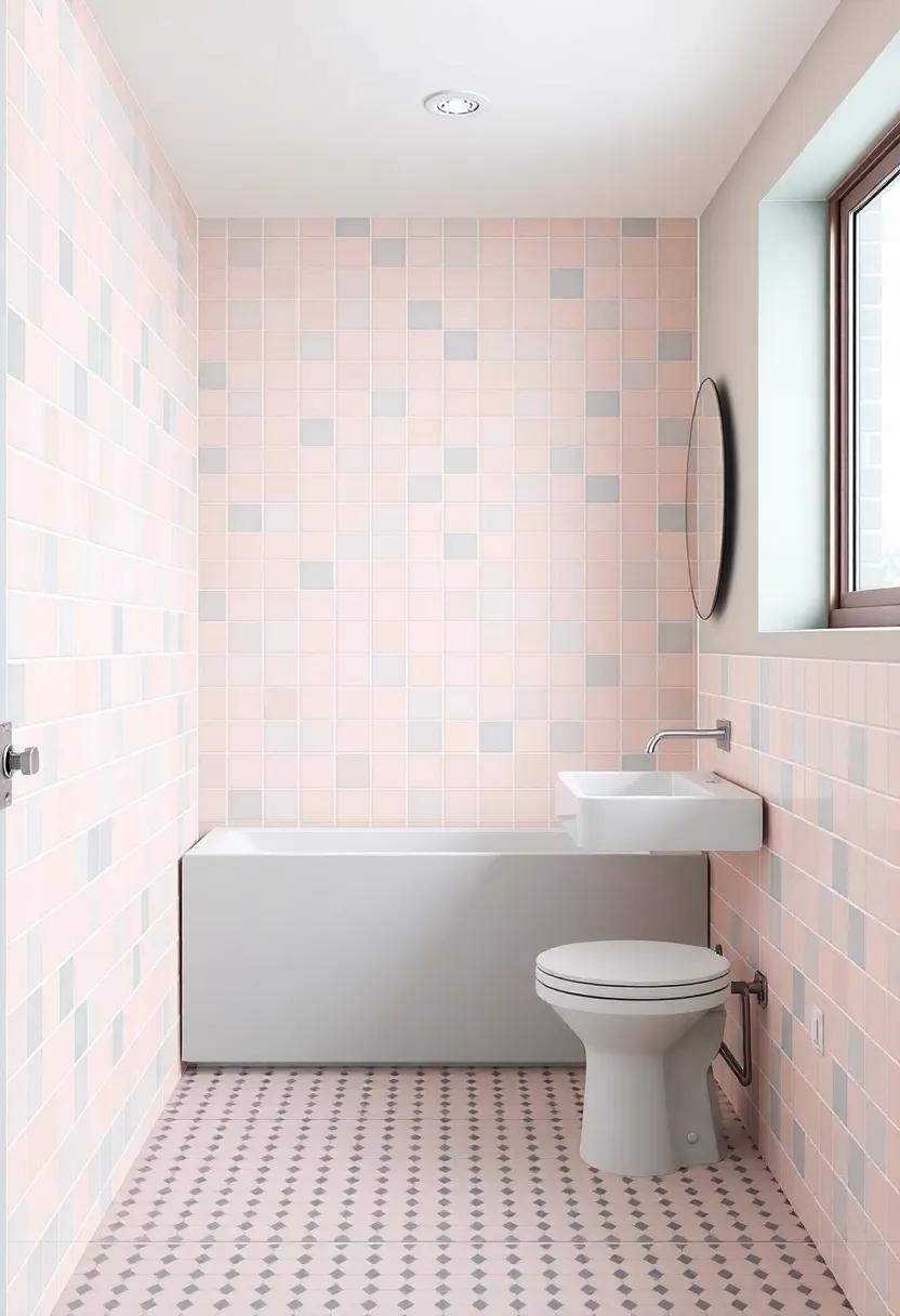 The Charm of Pastel-Colored Tiles in Midcentury Bathrooms