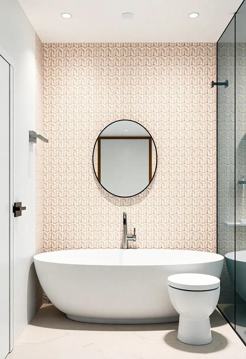 Geometric Patterns That Define the Midcentury⁢ Bathroom Style