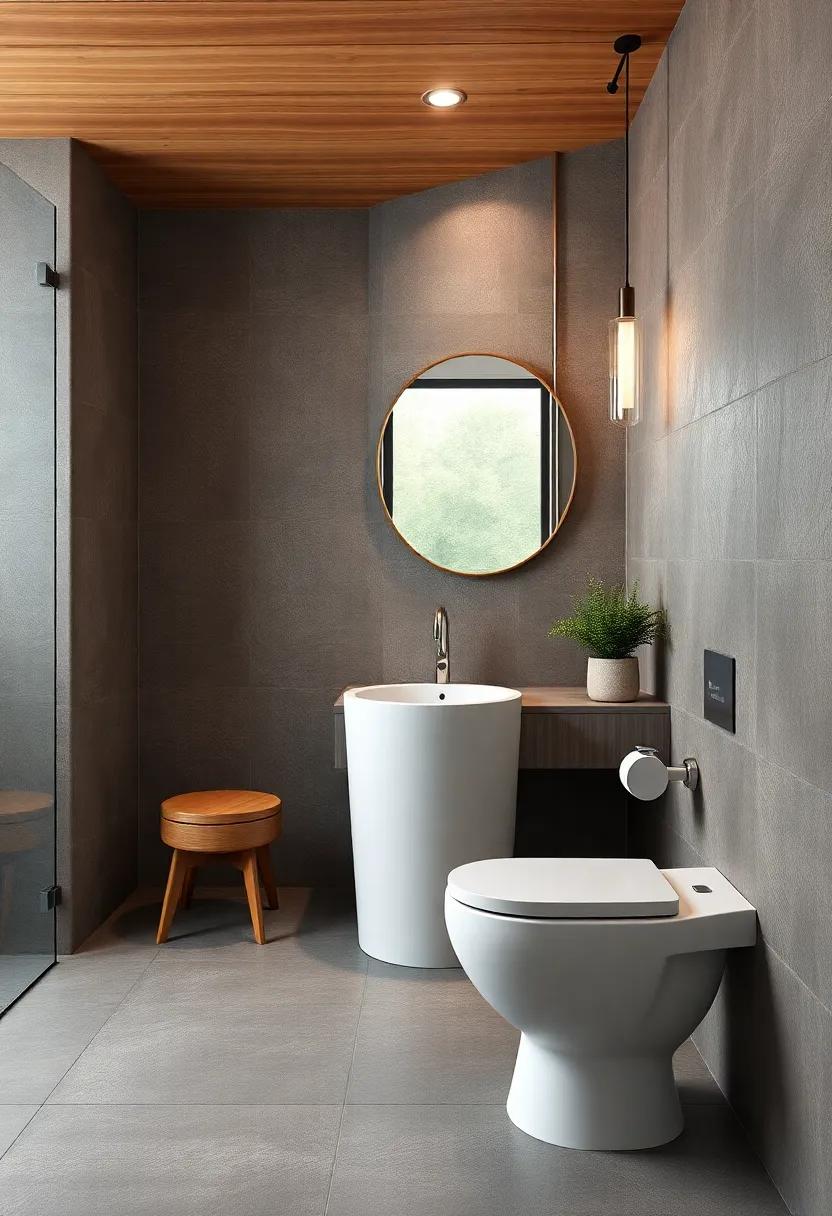 The impact of Textured Surfaces ​in midcentury ‍Bathroom Design