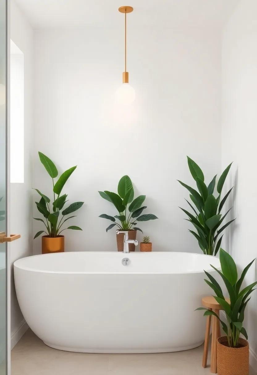 The Integration of Indoor Plants in Midcentury Bathroom Decor