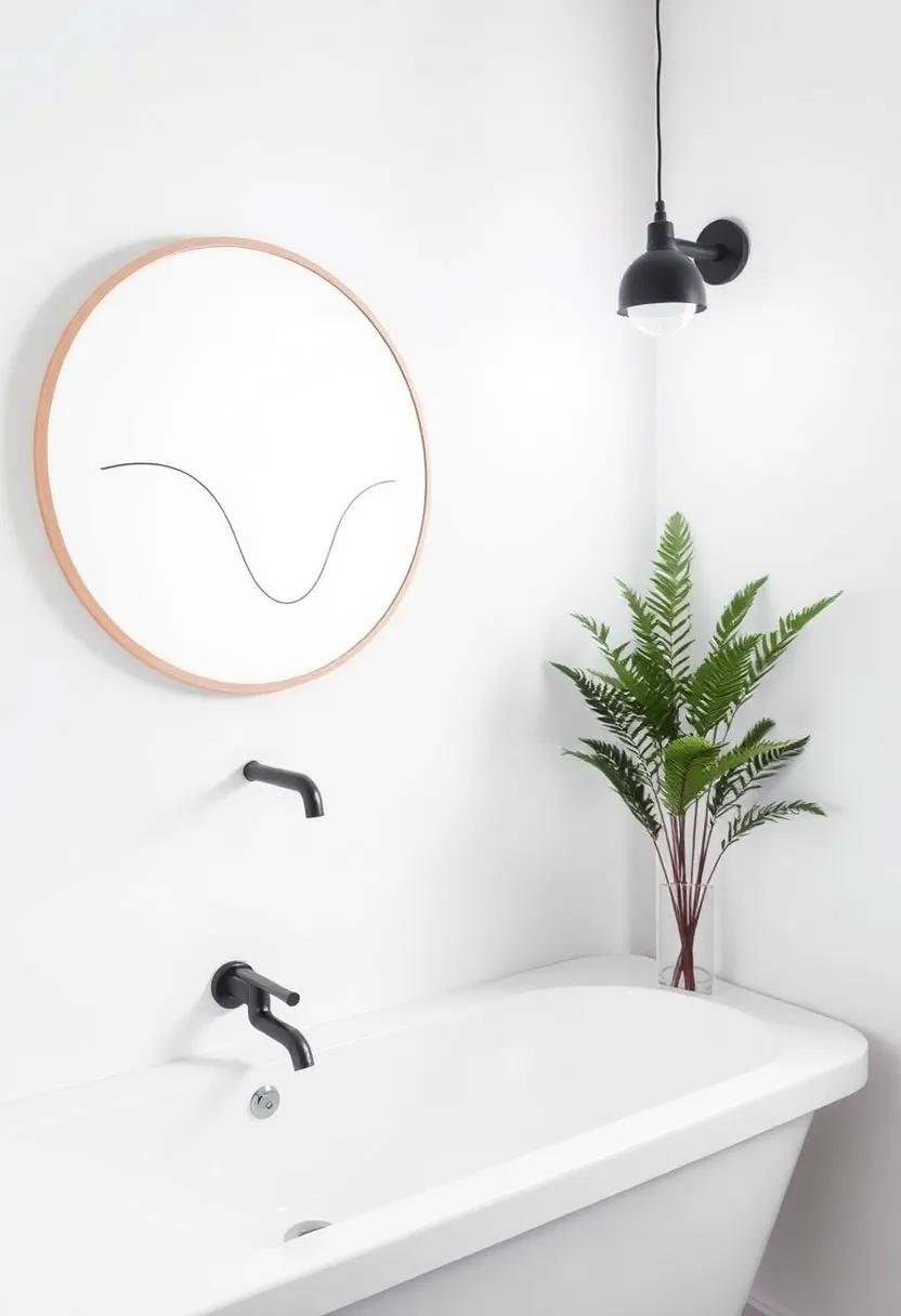 1) Subtle Monochrome⁤ Art: Choose abstract⁢ black-and-white prints to bring a ⁢modern⁣ touch to your walls while keeping the vibe relaxed and​ sophisticated