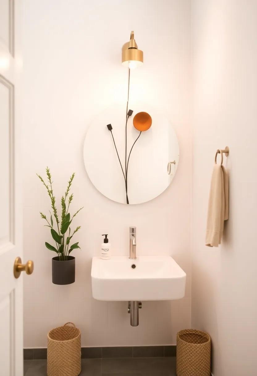 2)⁤ Floating ​Shelves: Install simple, sleek floating shelves to display minimalistic decor items ⁤like candles, plants, or small sculptures without overwhelming the space