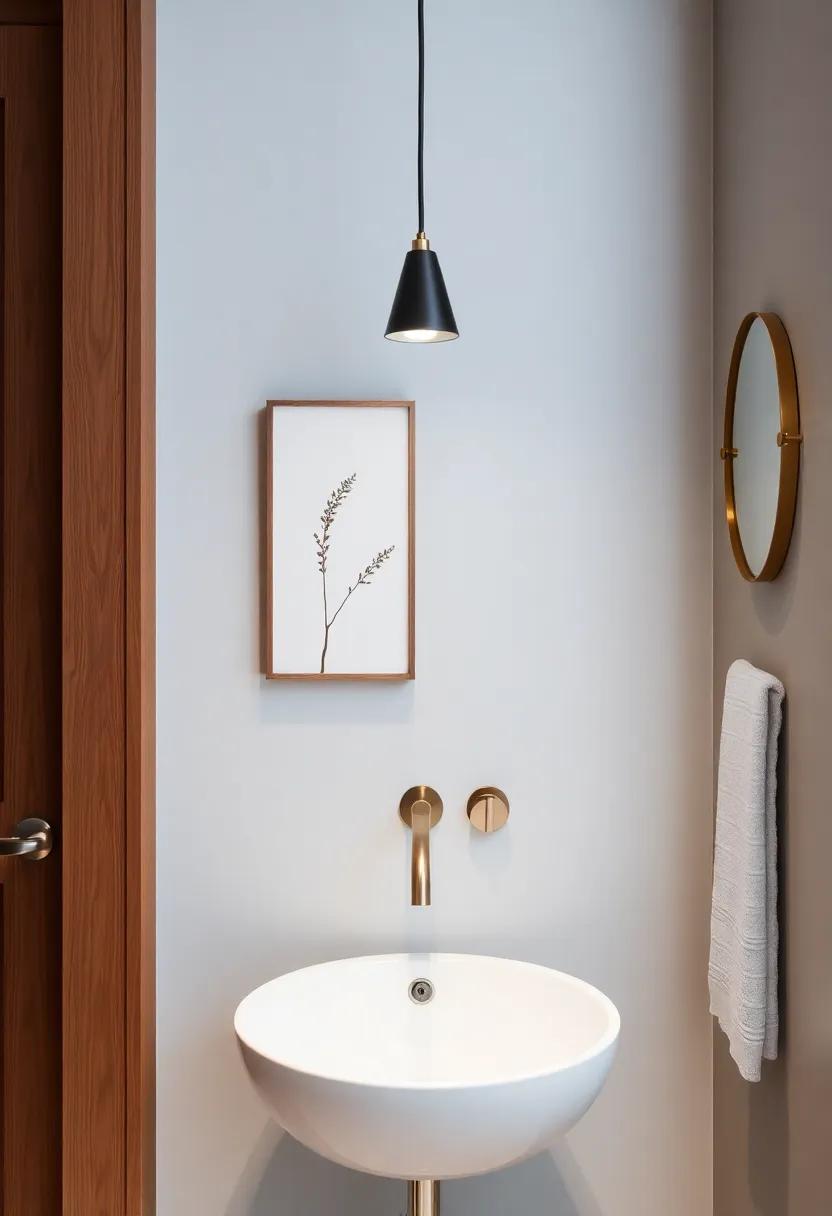 23) Subtle‍ Wallpaper:⁤ Choose a soft, textured wallpaper in ‌a ⁢light hue to create a ⁢sophisticated backdrop ⁣that remains understated