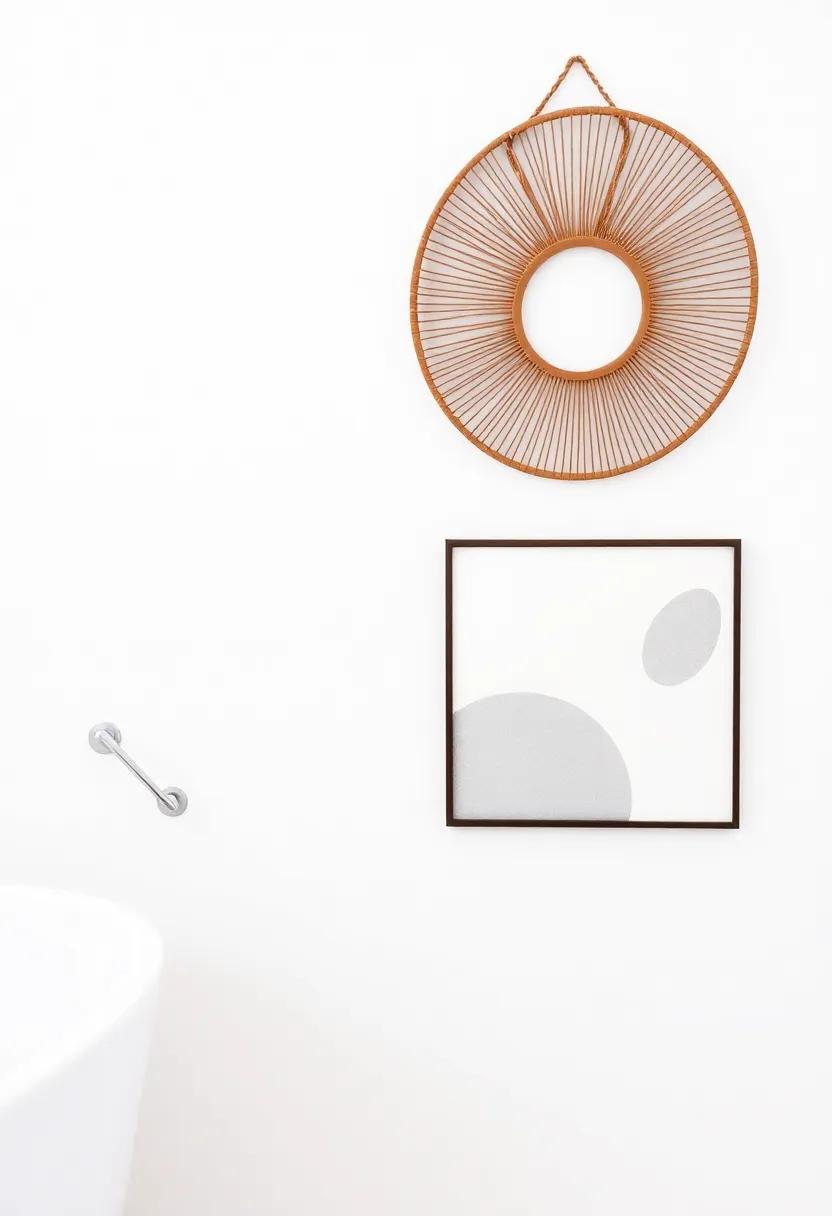 3)‌ Neutral Framed Mirrors: Opt for a large, geometric mirror⁤ with a neutral⁤ frame‌ to visually expand the ⁣room while adding decorative flair