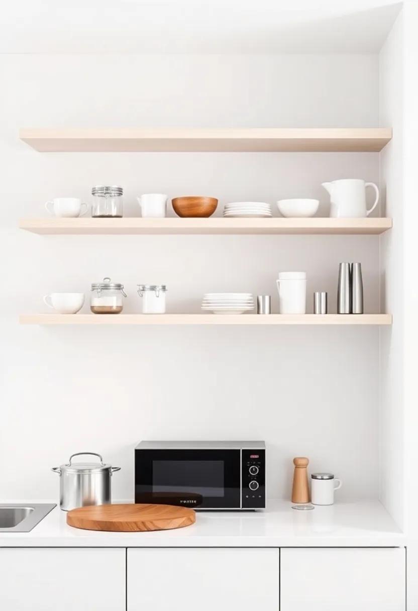 Utilizing Open Shelving to Showcase Your Best Items